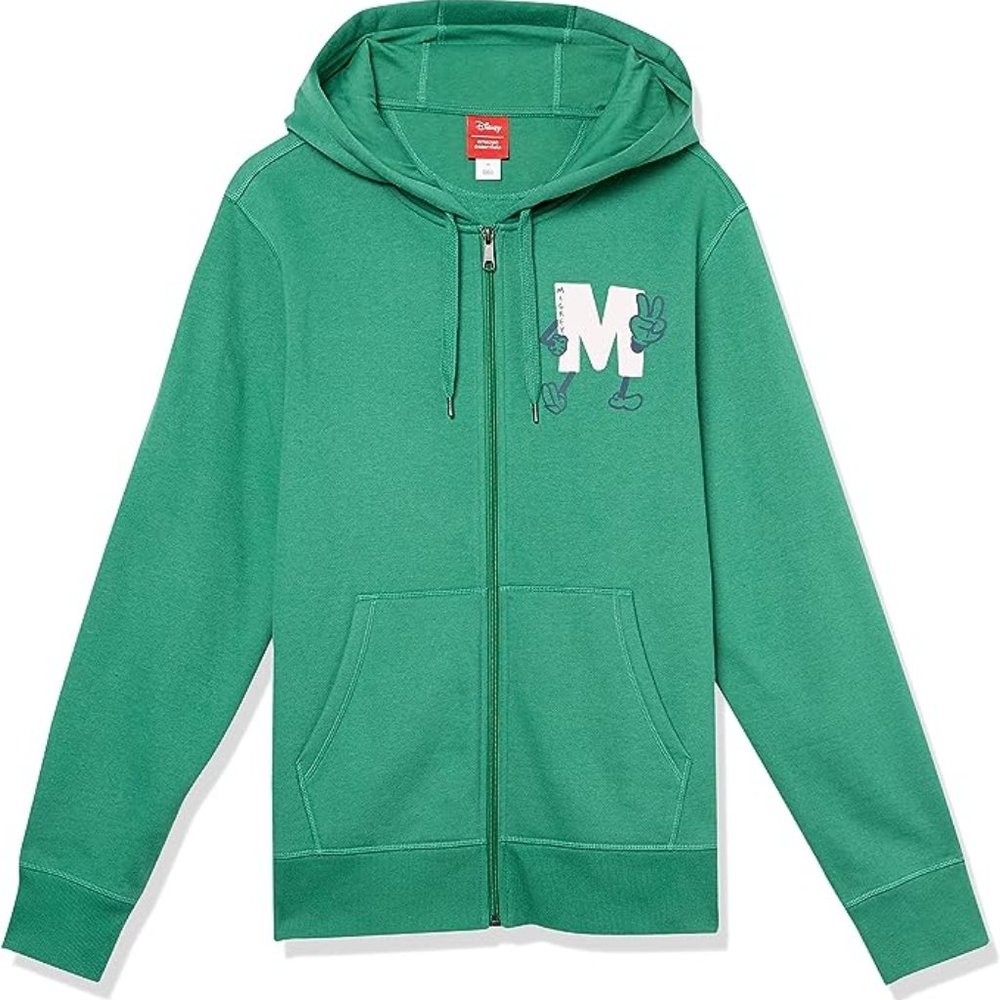 AMAZON ESSENTIAL DISNEY MARVEL STAR WARS MEN'S FLEECE ZIP HOODIE - NEW - SMALL